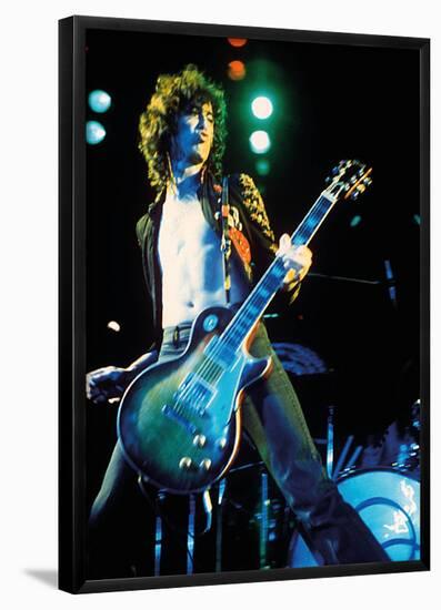 Jimmy Page - Led Zeppelin-null-Framed Poster