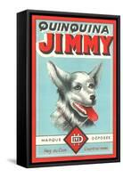 Jimmy Quinine Label-null-Framed Stretched Canvas