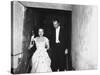 Jimmy Stewart Escorting Olivia deHavilland After Winning Oscar for Best Actress in "The Heiress"-Ed Clark-Stretched Canvas