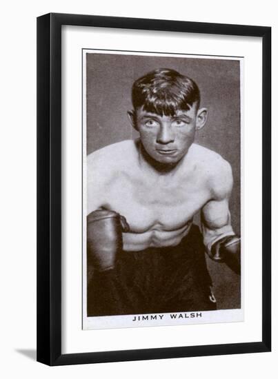 Jimmy Walsh, British Boxer, 1938-null-Framed Giclee Print