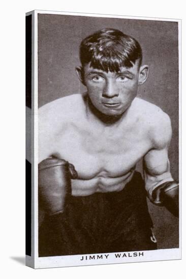 Jimmy Walsh, British Boxer, 1938-null-Stretched Canvas