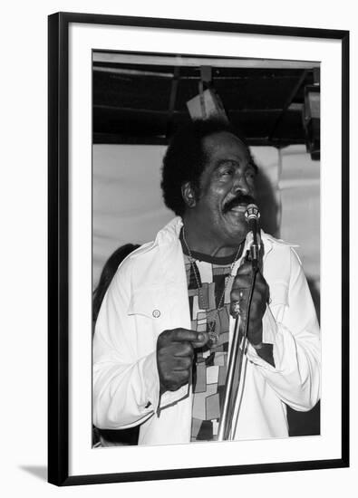 Jimmy Witherspoon, Ronnie Scotts, Soho, London, 1973-Denis Williams-Framed Photographic Print