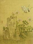 Silk Leaf from an Album of Flower and Bird Paintings (18th Century)-Jing Yi-Stretched Canvas