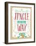 Jingle all the Way-Teresa Woo-Framed Art Print