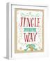 Jingle all the Way-Teresa Woo-Framed Art Print