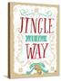 Jingle all the Way-Teresa Woo-Stretched Canvas