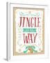 Jingle all the Way-Teresa Woo-Framed Art Print