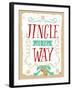 Jingle all the Way-Teresa Woo-Framed Art Print