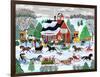 Jingle Bell Sleigh Society-Mark Frost-Framed Giclee Print