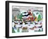 Jingle Bell Sleigh Society-Mark Frost-Framed Giclee Print