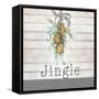 Jingle Bell Wreath-Patricia Pinto-Framed Stretched Canvas