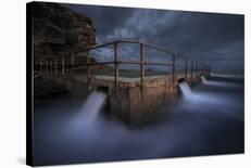 Moonrise and Lighthouse-Jingshu Zhu-Photographic Print