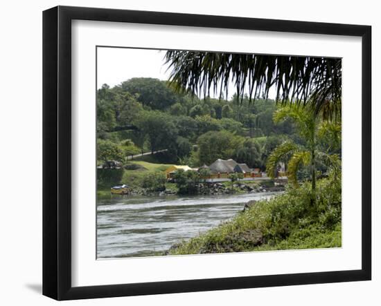 Jinja, the Source of the Nile, Uganda, East Africa, Africa-Groenendijk Peter-Framed Premium Photographic Print