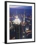 Jinmao and Pearl Towers and Pudong Skyline, Shanghai, China, Asia-Christian Kober-Framed Photographic Print