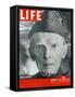 Jinnah of Pakistan, January 5, 1948-Margaret Bourke-White-Framed Stretched Canvas