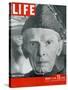 Jinnah of Pakistan, January 5, 1948-Margaret Bourke-White-Stretched Canvas