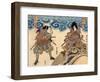 Jiraiya and the Toad-null-Framed Art Print