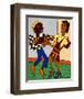 Jitterbugs-William H Johnson-Framed Art Print