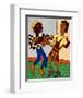 Jitterbugs-William H Johnson-Framed Art Print