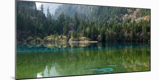 Jiuzhaigou on the Edge of the Tibetan Plateau, known for its Waterfalls and Colourful Lakes-Alex Treadway-Mounted Photographic Print