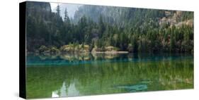 Jiuzhaigou on the Edge of the Tibetan Plateau, known for its Waterfalls and Colourful Lakes-Alex Treadway-Stretched Canvas