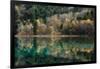 Jiuzhaigou on the Edge of the Tibetan Plateau, known for its Waterfalls and Colourful Lakes-Alex Treadway-Framed Premium Photographic Print