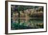 Jiuzhaigou on the Edge of the Tibetan Plateau, known for its Waterfalls and Colourful Lakes-Alex Treadway-Framed Photographic Print