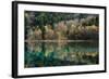 Jiuzhaigou on the Edge of the Tibetan Plateau, known for its Waterfalls and Colourful Lakes-Alex Treadway-Framed Photographic Print