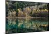 Jiuzhaigou on the Edge of the Tibetan Plateau, known for its Waterfalls and Colourful Lakes-Alex Treadway-Mounted Photographic Print