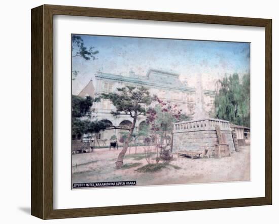 Jiyutey Hotel, Nakanoshima Park, Osaka, Japan-null-Framed Giclee Print