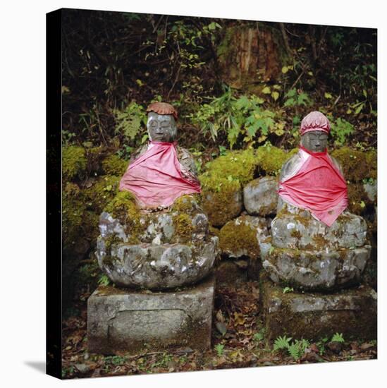 Jizo, Buddhist Protector of Women and Children, Nikko, Honshu, Japan-Christopher Rennie-Stretched Canvas