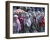 Jizo Statues, Hasedera Temple, Kamakura, Japan-null-Framed Photographic Print