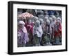 Jizo Statues, Hasedera Temple, Kamakura, Japan-null-Framed Photographic Print