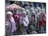 Jizo Statues, Hasedera Temple, Kamakura, Japan-null-Mounted Photographic Print