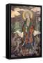 Jizo, the children's god, 1925-Evelyn Paul-Framed Stretched Canvas