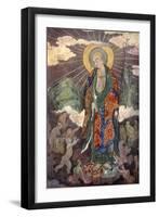 Jizo, the children's god, 1925-Evelyn Paul-Framed Giclee Print