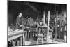 JJ Thomson, British Physicist, at Work in the Cavendish Laboratory, Cambridge-null-Mounted Giclee Print