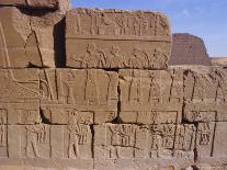 Heiroglyphic Carvings, Bajrawiya, the Pyramids of Meroe, Sudan, Africa-Jj Travel Photography-Framed Photographic Print