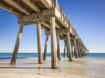 Pensacola Beach Pier is Located on Casino Beach. the Pier is 1,471 Feet Long, and Boasts Some of Th-JJM Photography-Framed Photographic Print