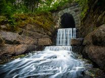 Waterfall at the End of a Tunnel-jjuhala-Photographic Print
