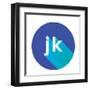 Jk-null-Framed Art Print