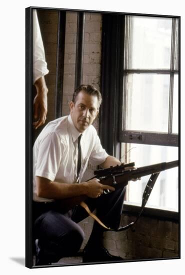 JKF directed by OLIVER STONE Kevin Costner (photo)-null-Framed Photo