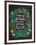 JKRowling_Green-on-Black_Artprint-Cat Coquillette-Framed Giclee Print