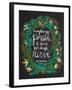 JKRowling_Green-on-Black_Artprint-Coquillette Cat-Framed Art Print