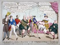 St James Street in an Uproar, or the Quack Artist and His Assailants, 1819-JL Marks-Giclee Print