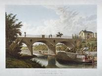 View in Regent's Park, St Marylebone, London, C1827-JL Marks-Giclee Print