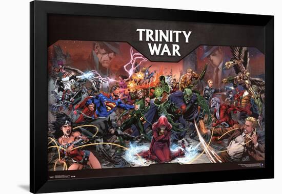 JLA- Trinity War-null-Framed Poster
