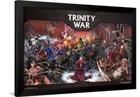 JLA- Trinity War-null-Framed Poster