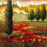 Tuscany in Bloom I-JM Steele-Framed Giclee Print