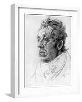 JMW Turner, British Artist, 19th Century-Cornelius Varley-Framed Giclee Print